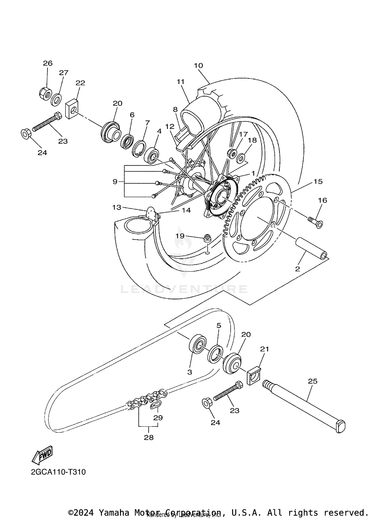 REAR WHEEL