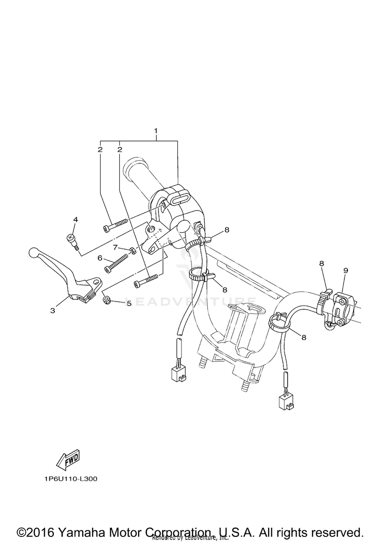 Handle Switch Lever Schematic