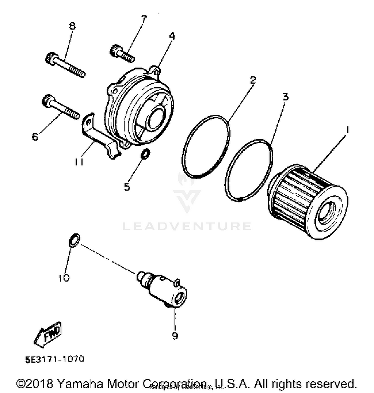 Oil Filter Schematic