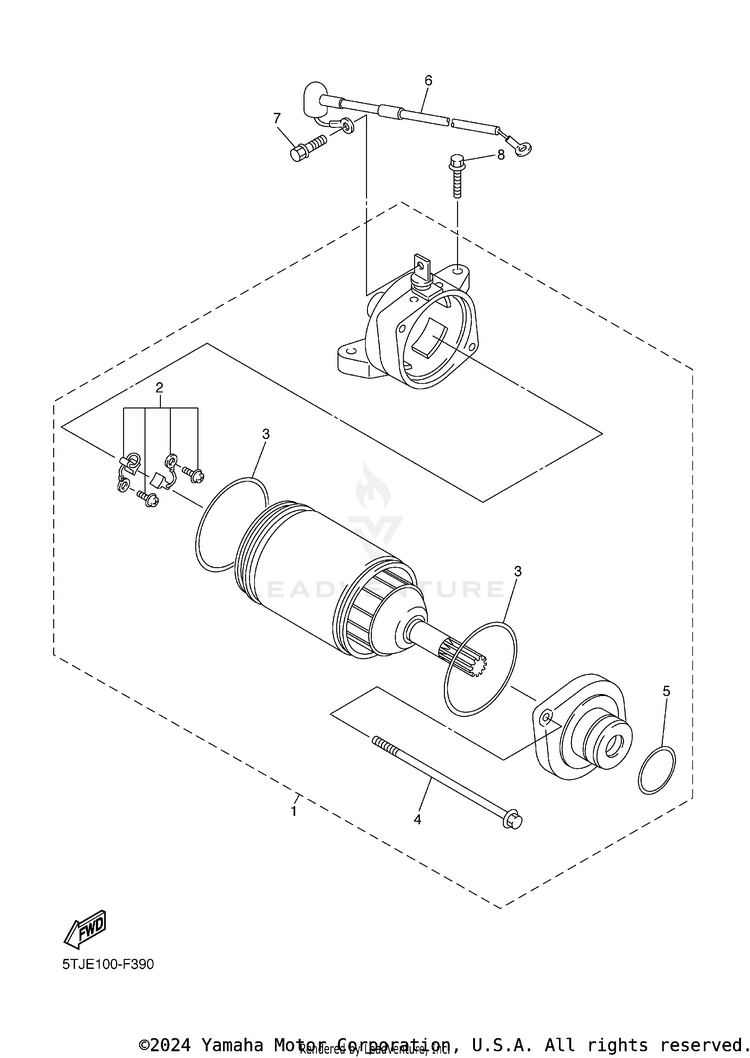 Starting Motor Schematic