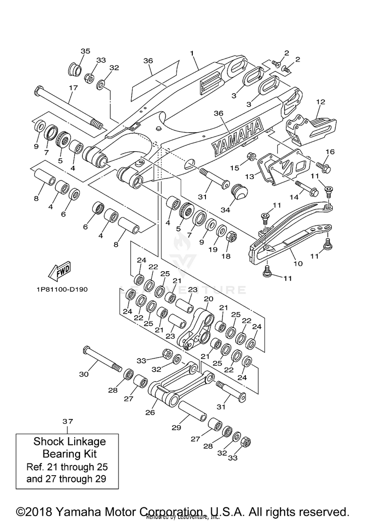 Rear Arm Schematic