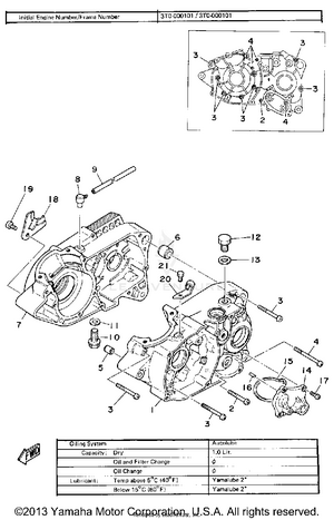 Crankcase Schematic
