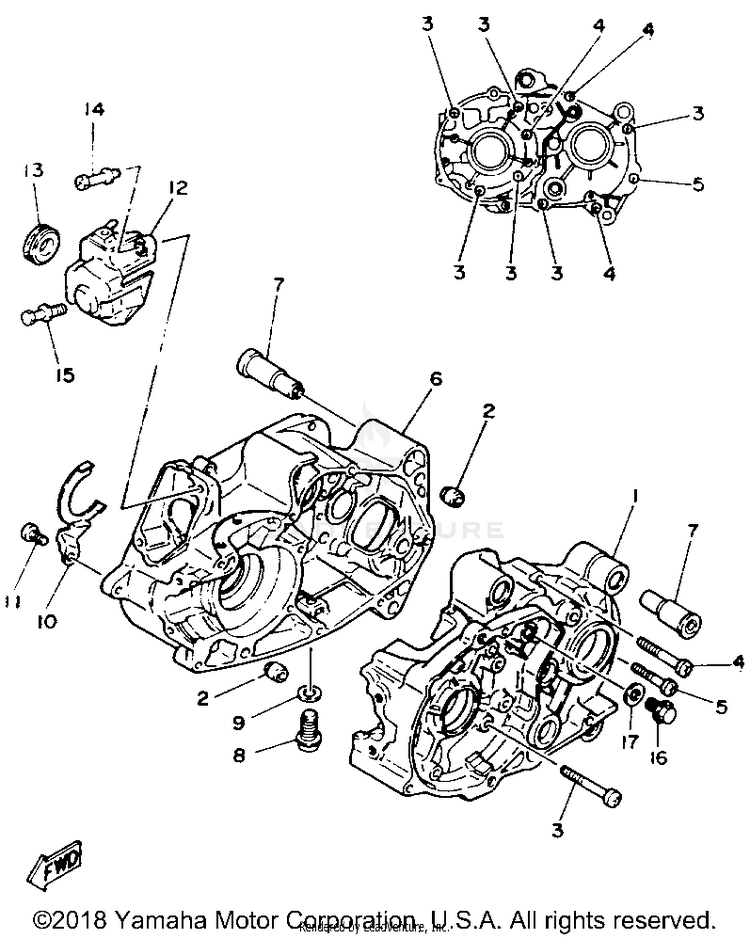 Crankcase Schematic