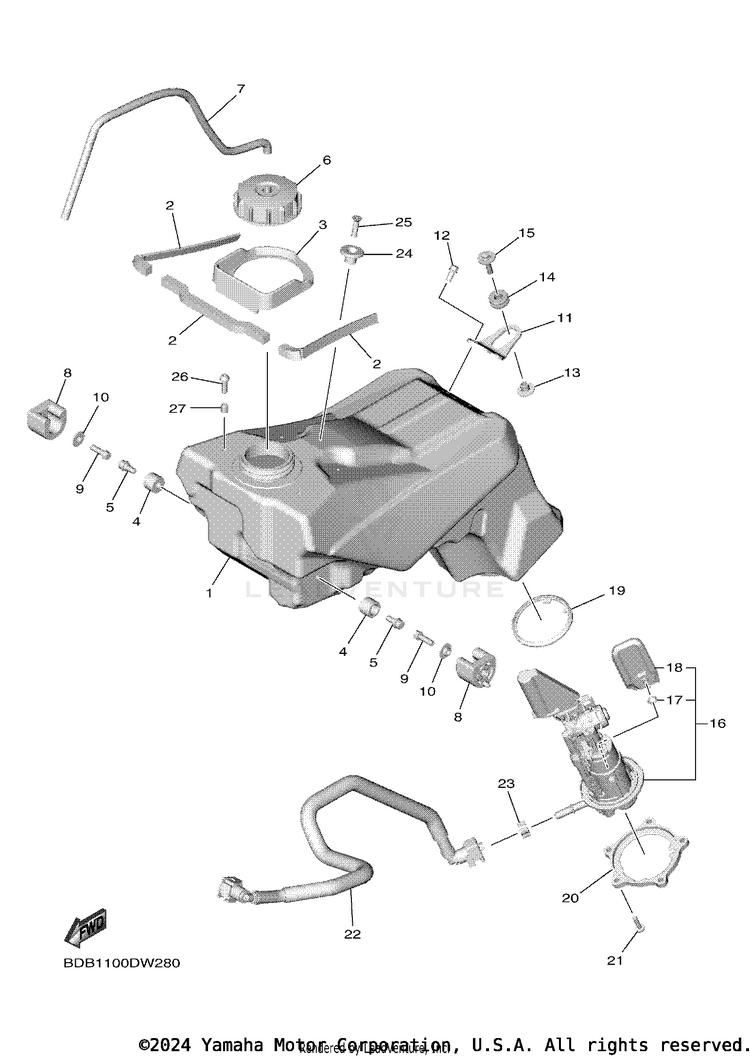 Fuel Tank Schematic