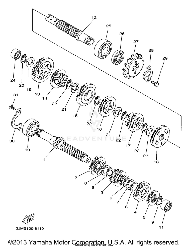Transmission Schematic