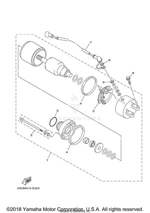Starting Motor Schematic