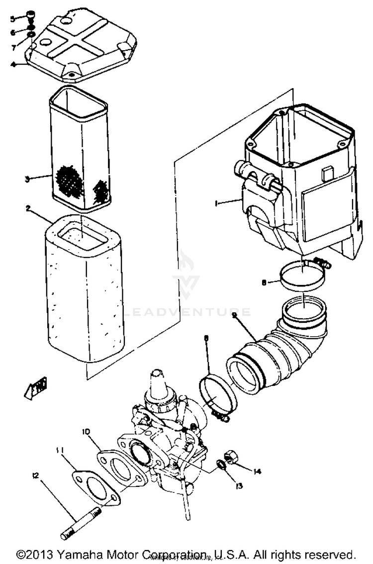 Air Cleaner Schematic