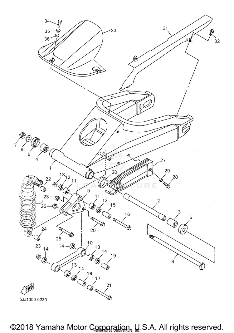 Rear Arm Schematic