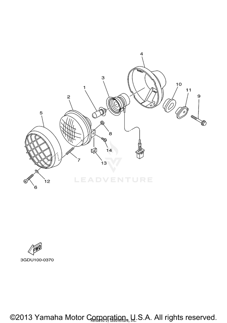 Headlight Schematic