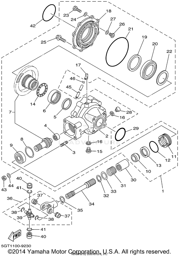 Drive Shaft Schematic