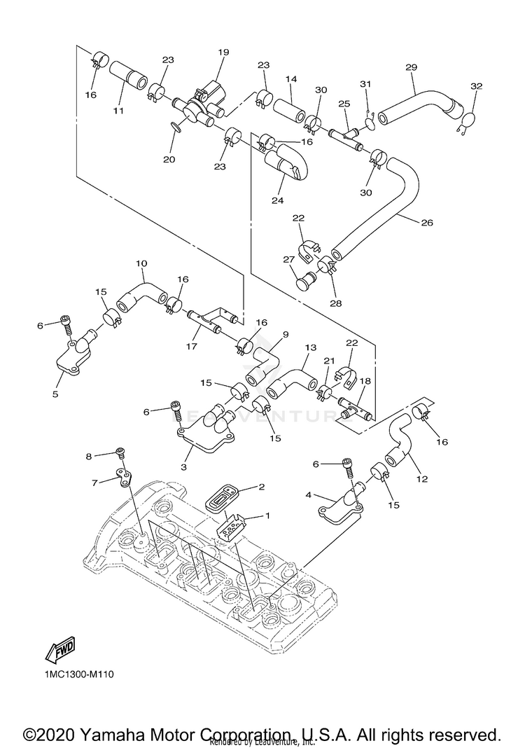 Air Induction System Schematic