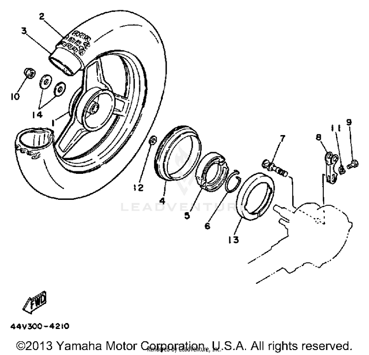 Rear Wheel Schematic