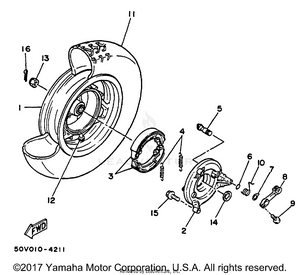 Rear Wheel Schematic