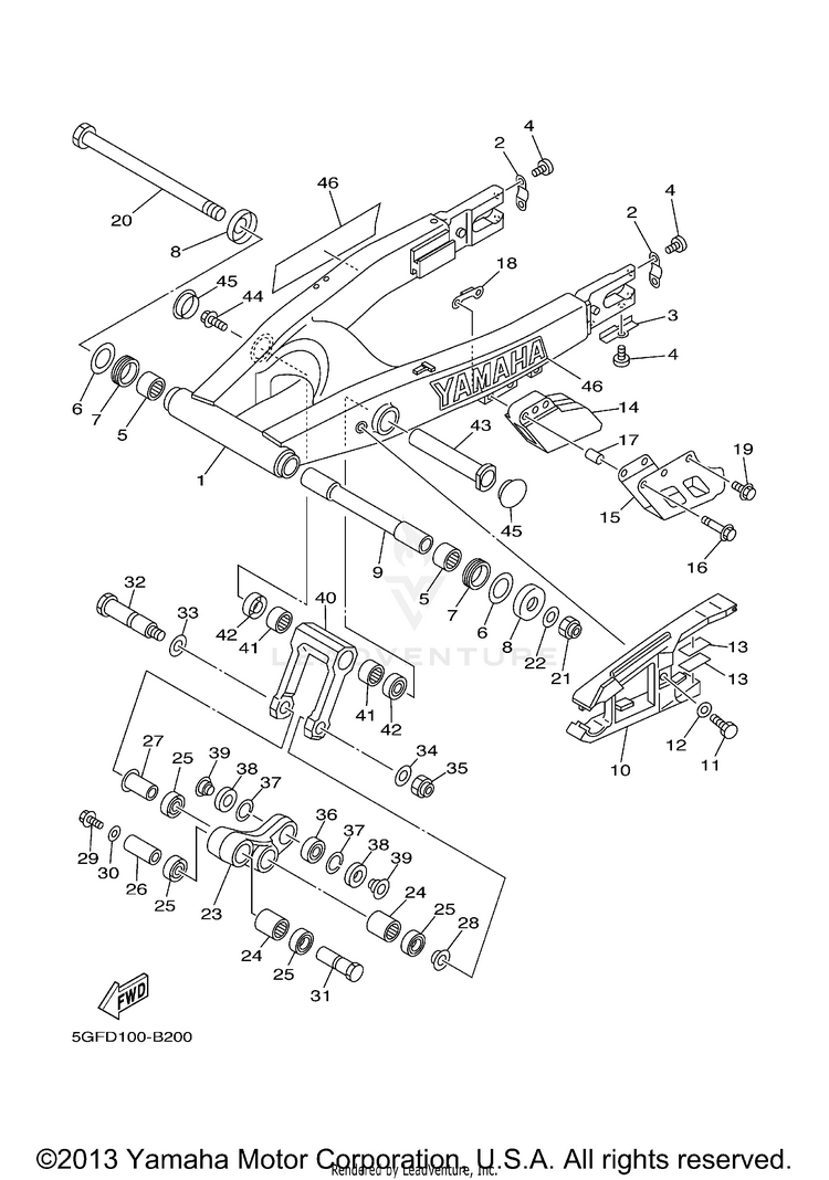 Rear Arm Schematic