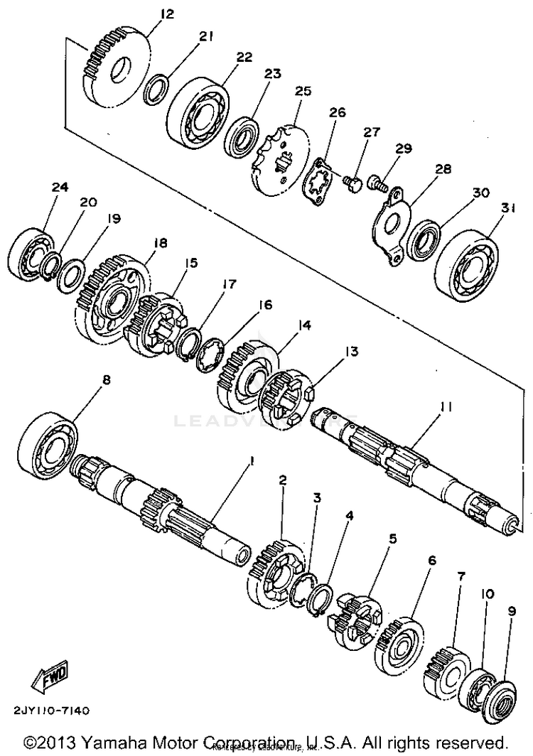 Transmission Schematic