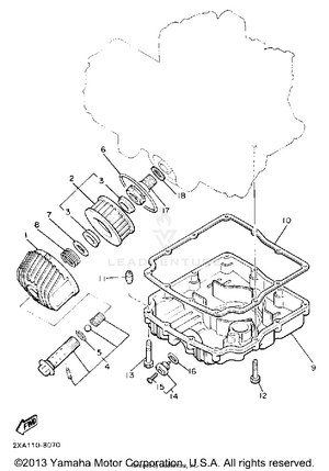Oil Filter Schematic
