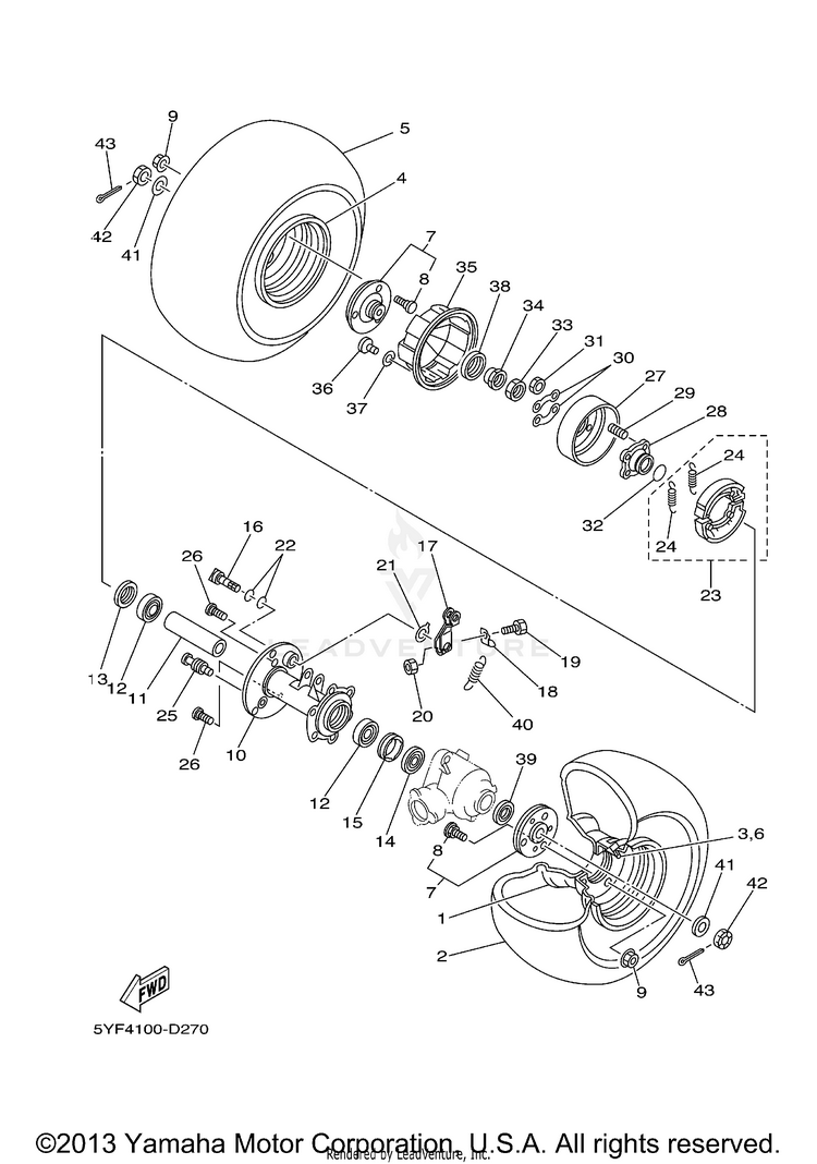 Rear Wheel Schematic