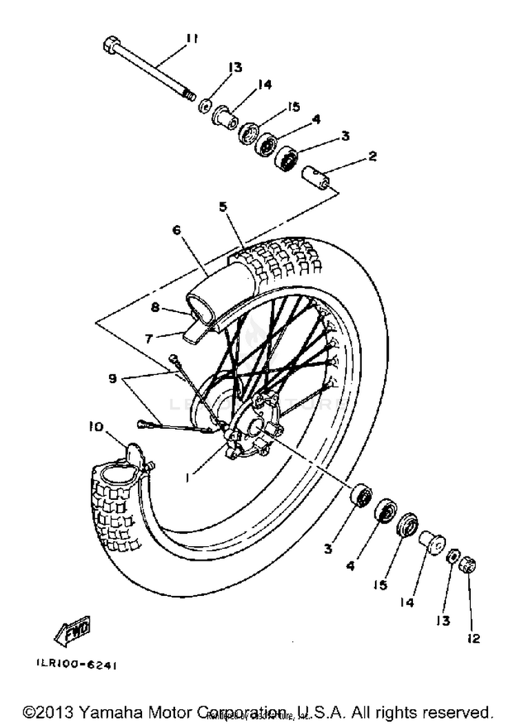 Front Wheel Schematic