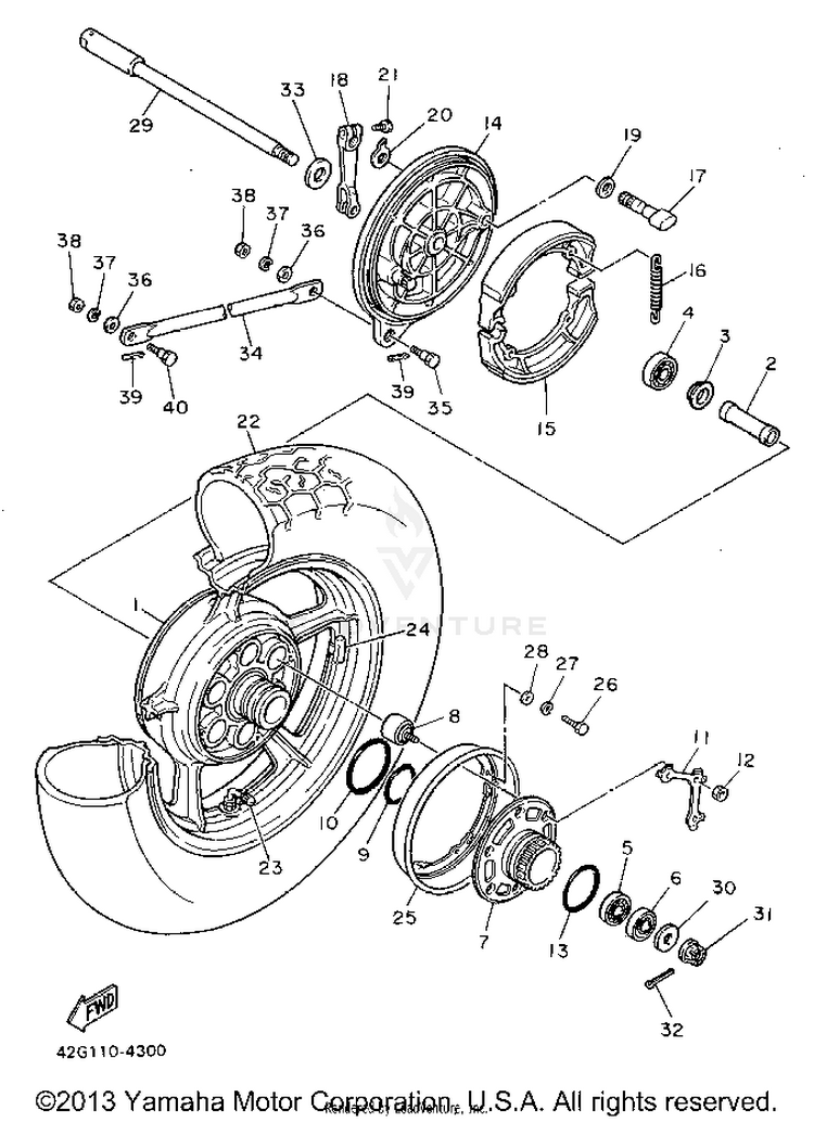 Rear Wheel Schematic