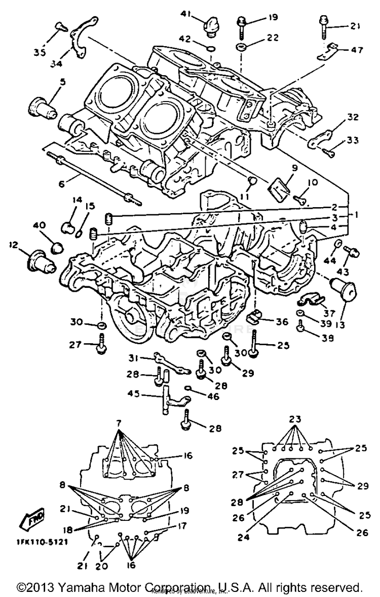 Crankcase Schematic