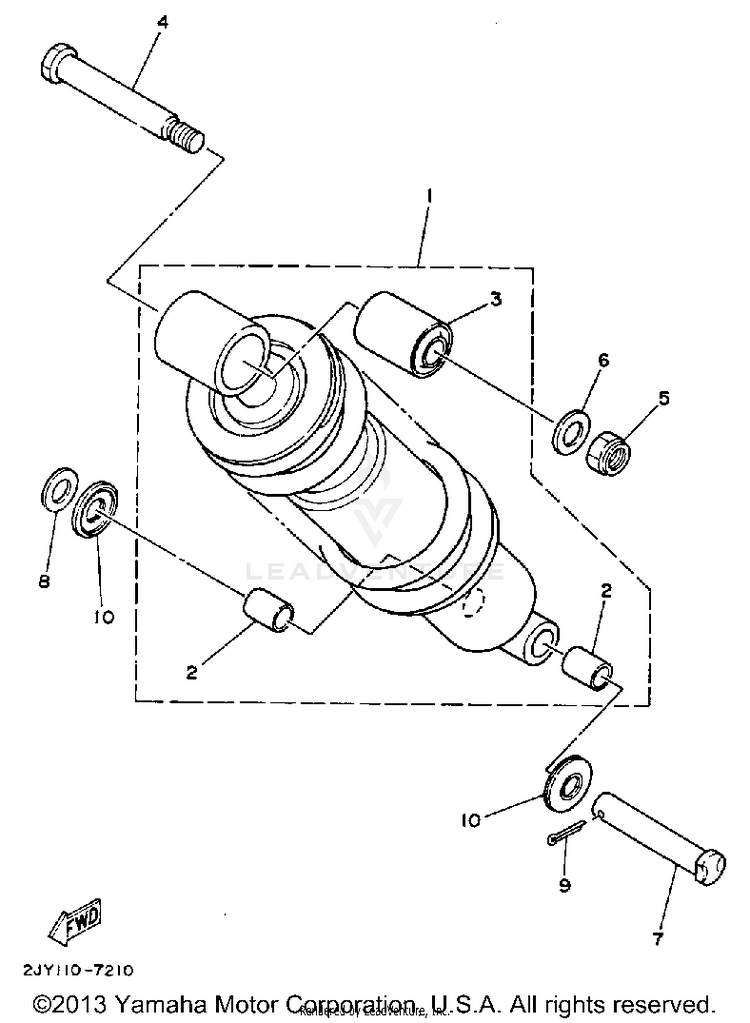 Rear Shocks Schematic