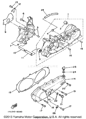 Crankcase Schematic