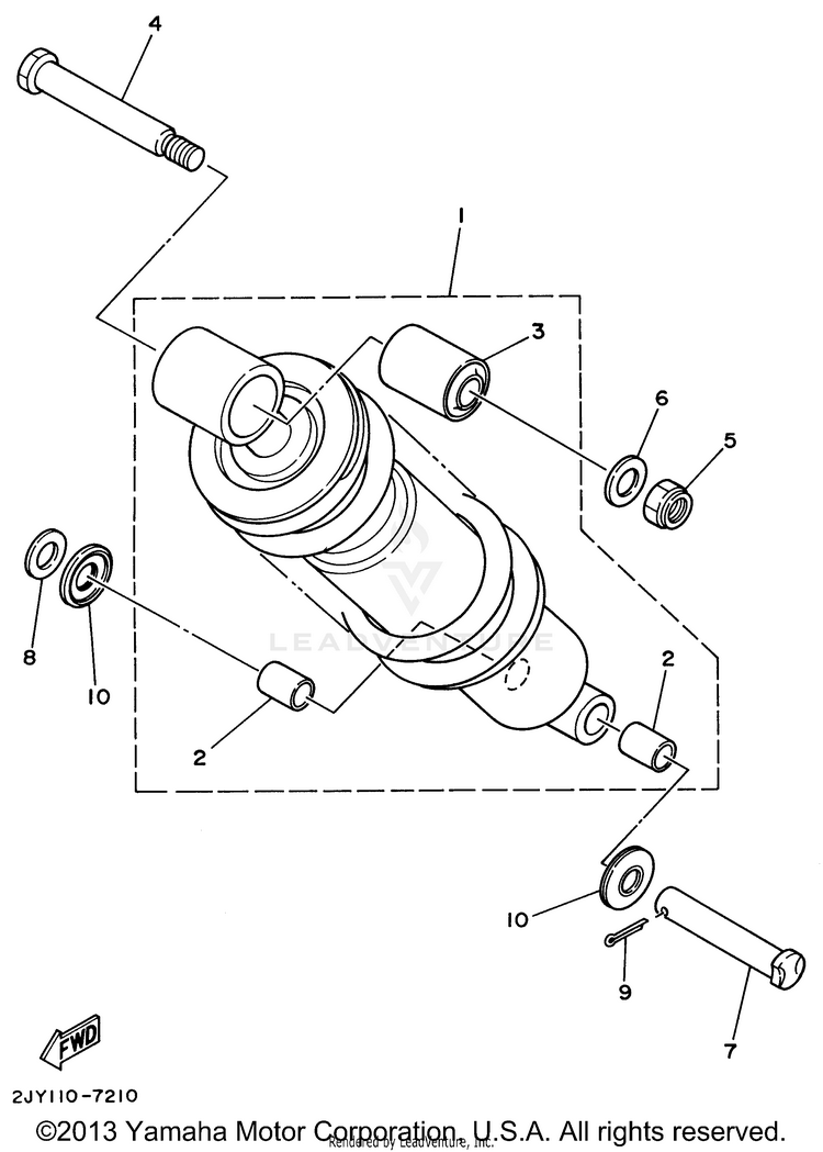 Rear Suspension Schematic