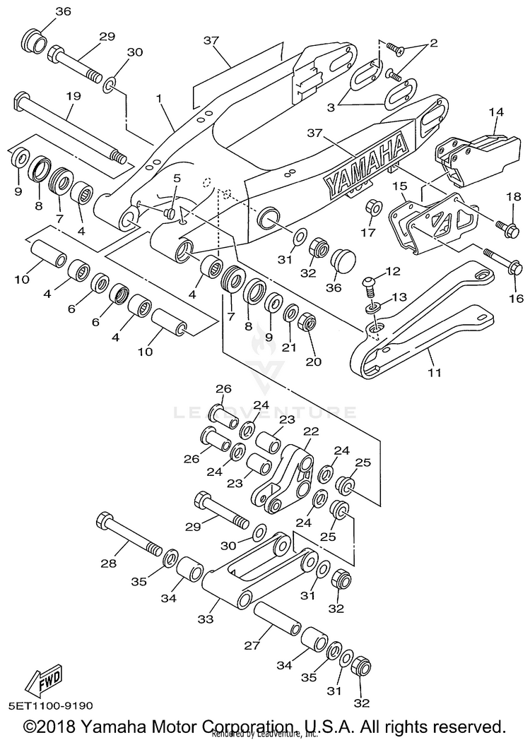 Rear Arm Schematic