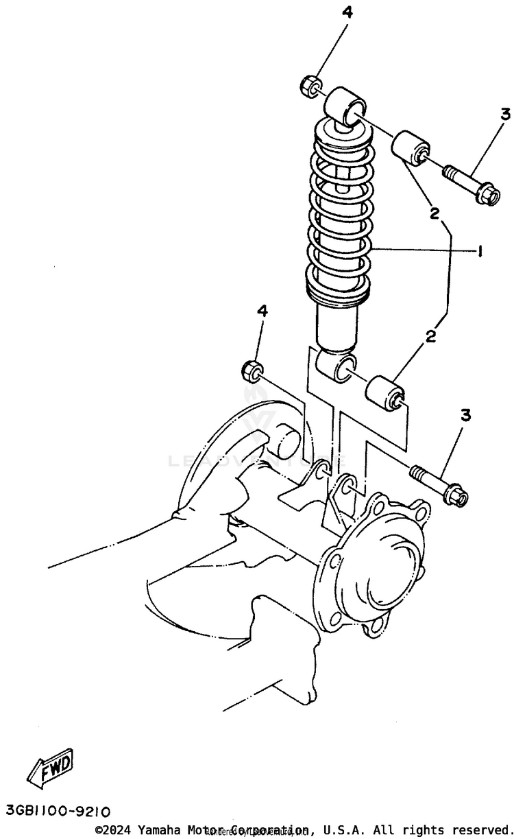 Rear Suspension Schematic