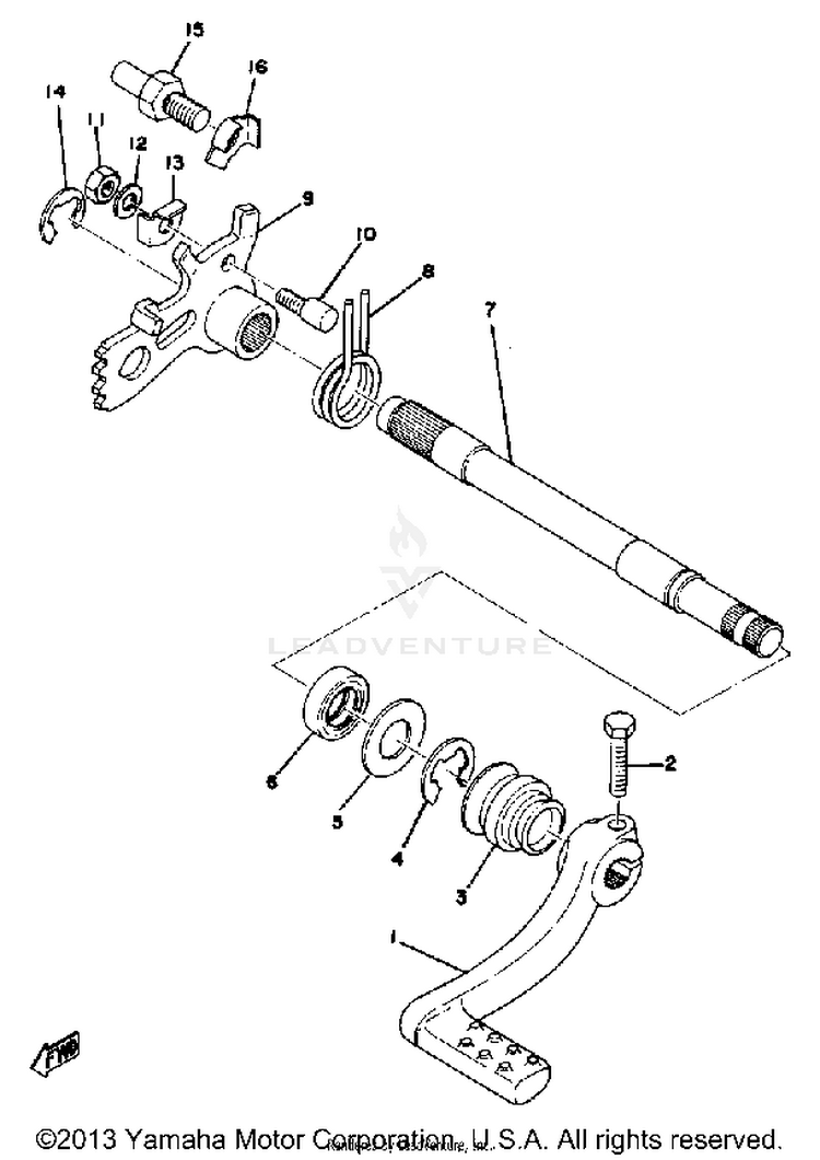 Shifter 2 Yz400c Schematic