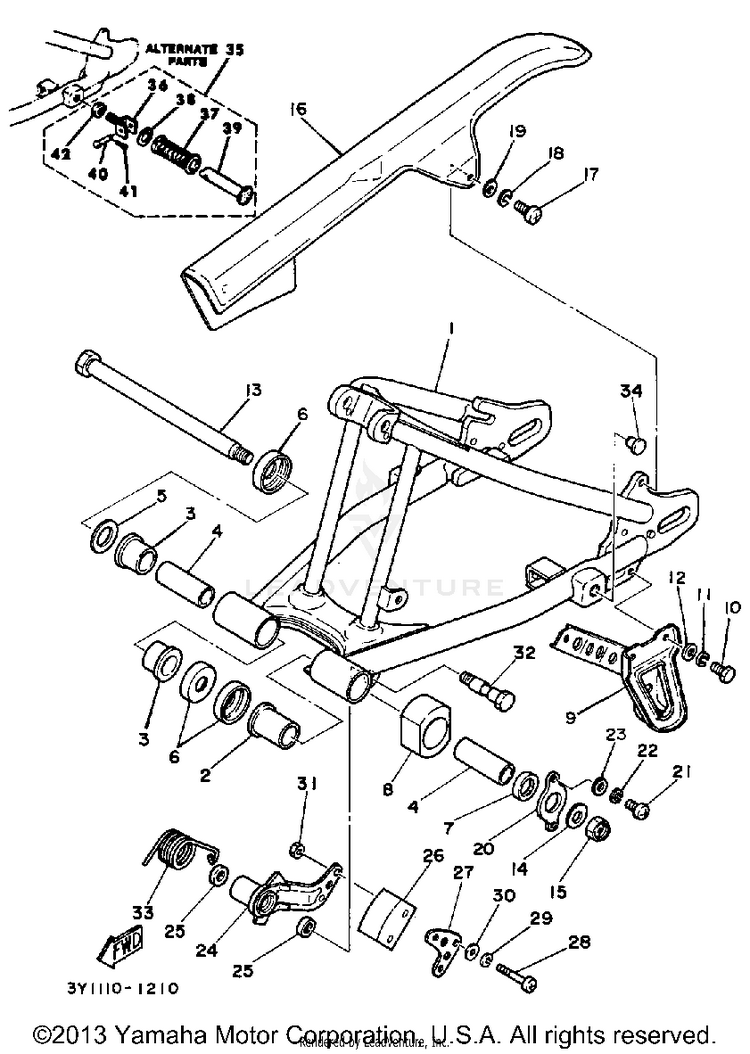 Rear Arm - Suspension Schematic