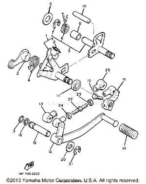 Shift Shaft Pedal Schematic