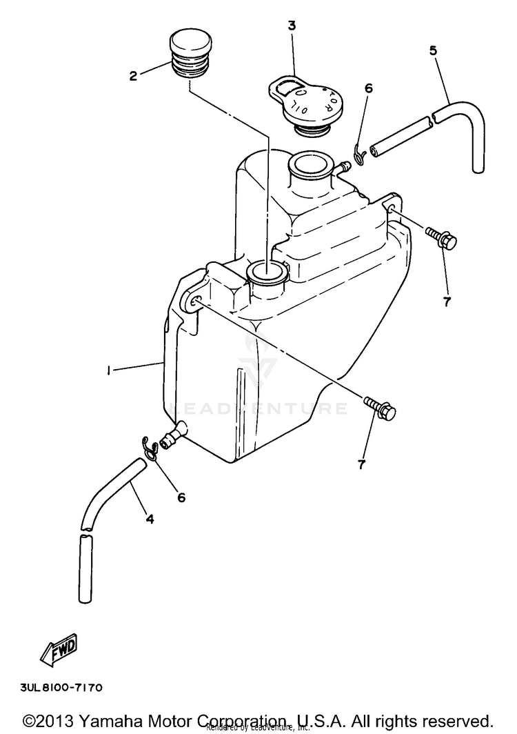 Oil Tank Schematic