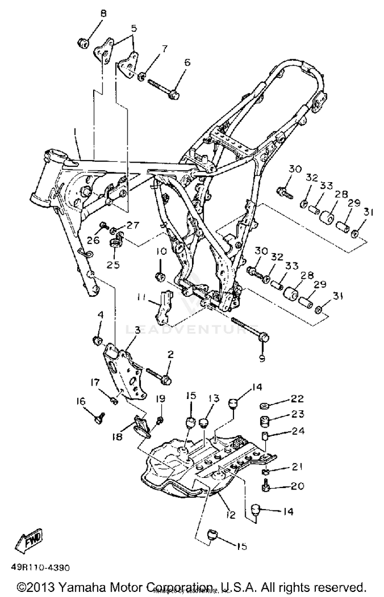Frame Xt600sc Schematic