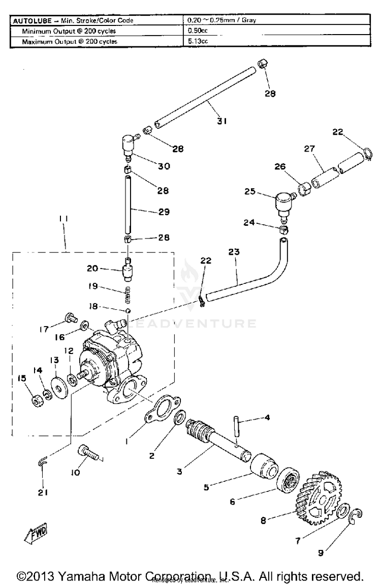 Oil Pump Schematic