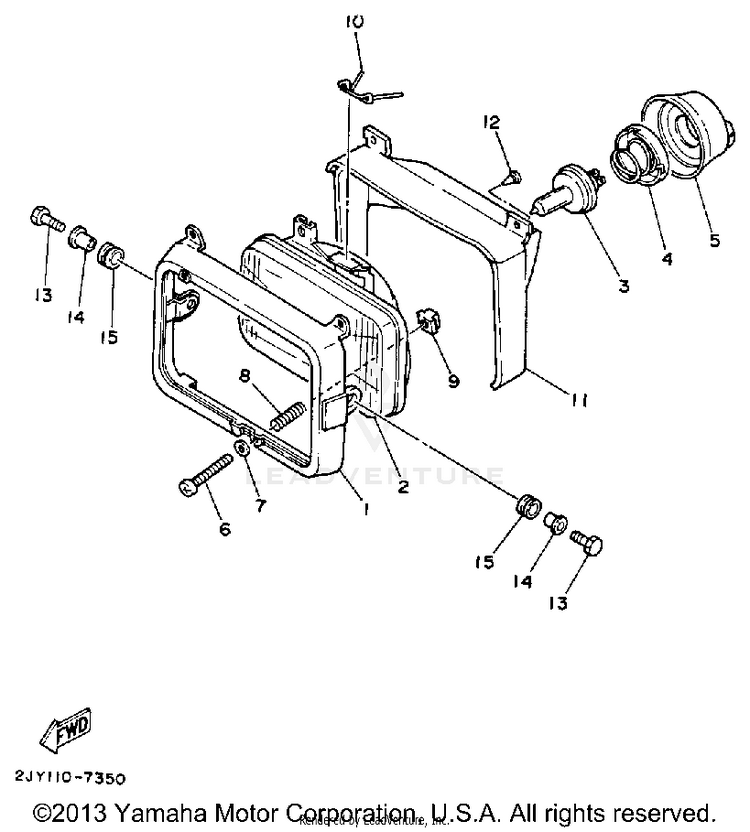 Headlight Schematic