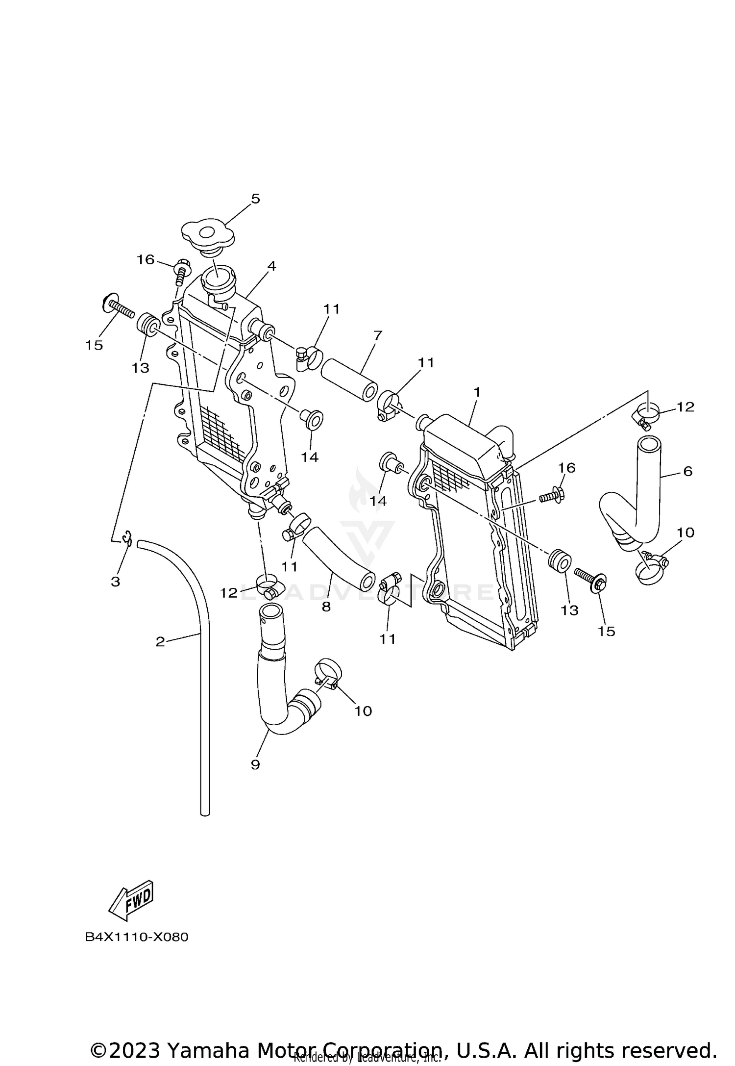 RADIATOR & HOSE