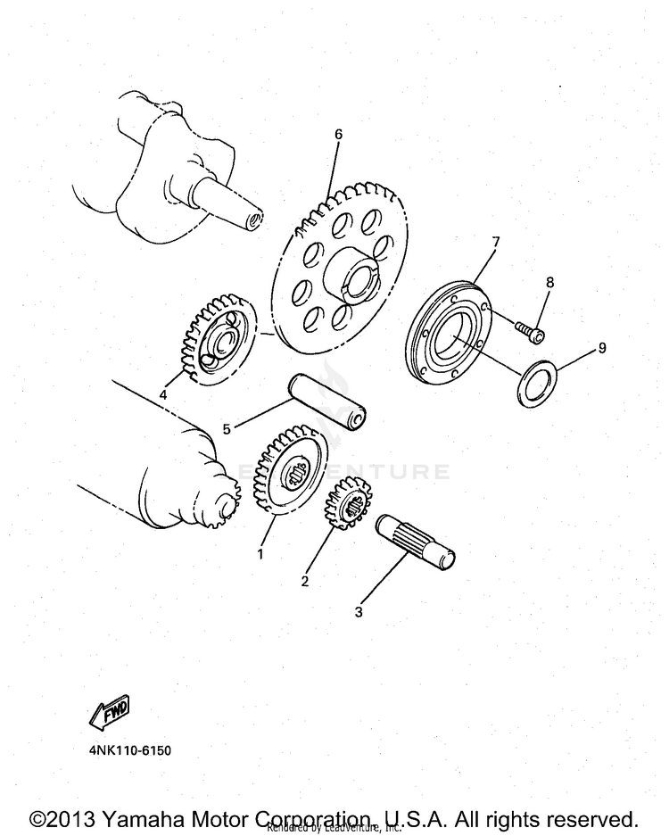 Starter Clutch Schematic