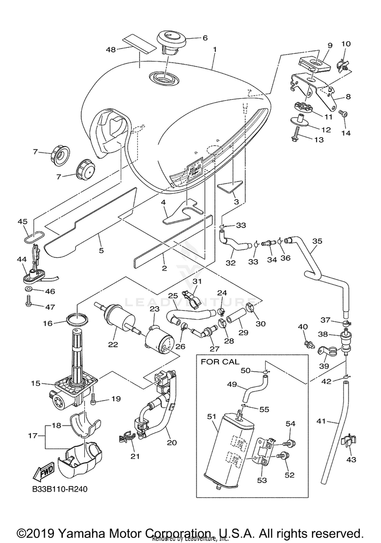 Fuel Tank Schematic