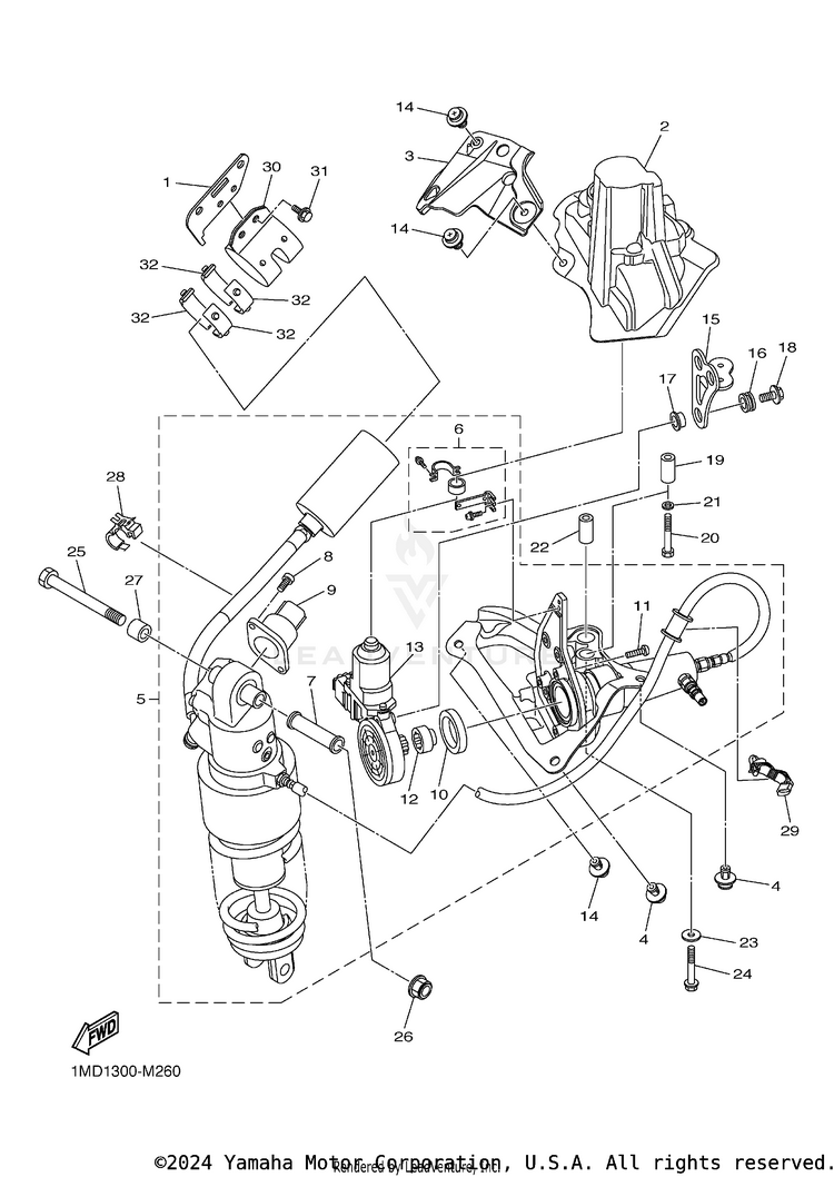 Rear Suspension Schematic