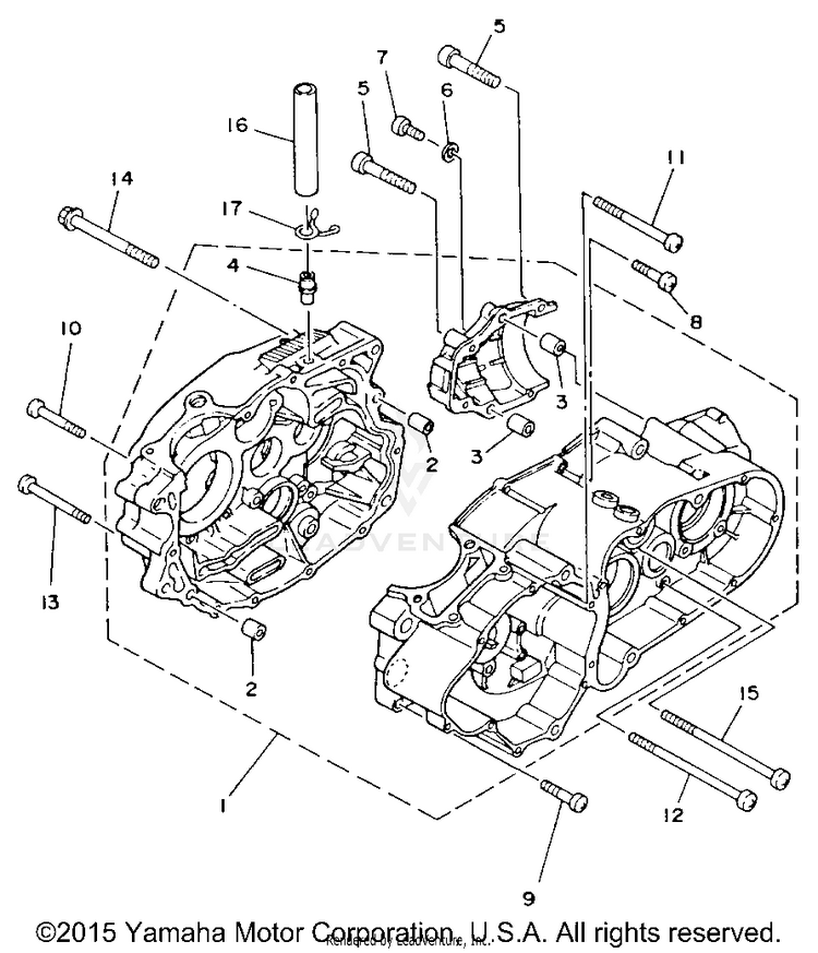Crankcase Schematic