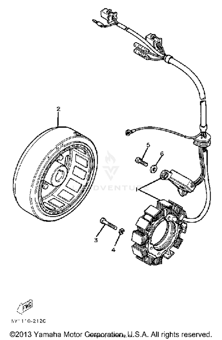 A - C - Generator Schematic