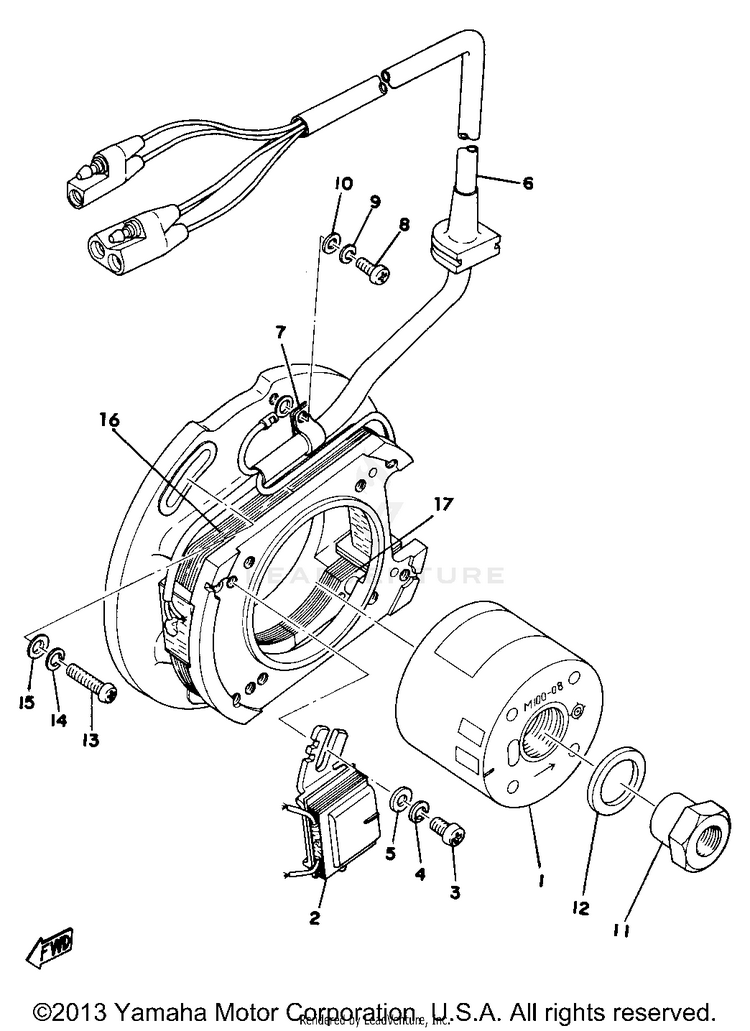 C - D - I - Magneto Schematic