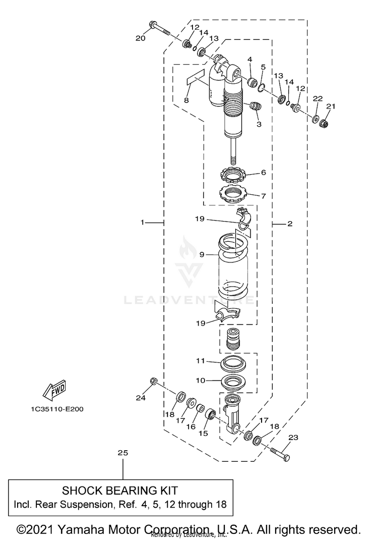 Rear Suspension Schematic