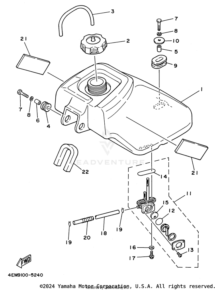Fuel Tank Schematic