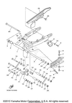 Rear Arm Schematic
