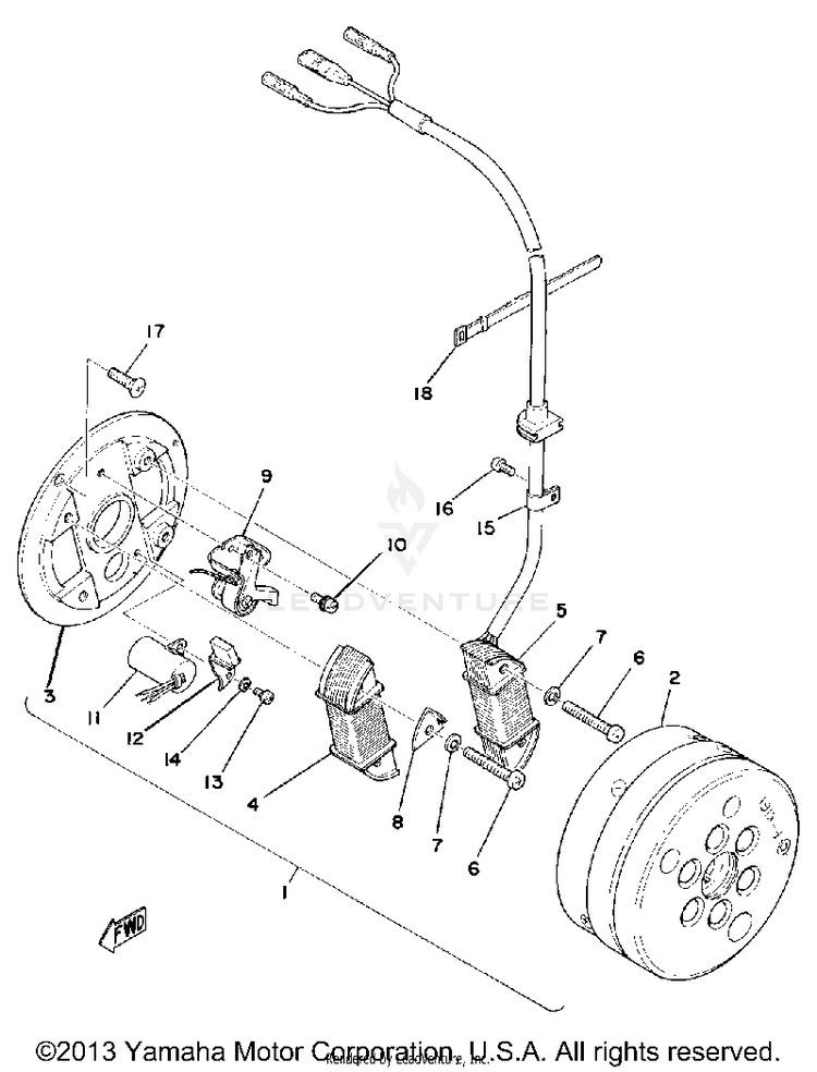 Flywheel Magneto Schematic