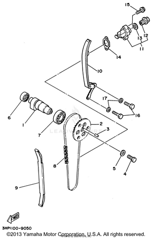 Camshaft Chain Schematic