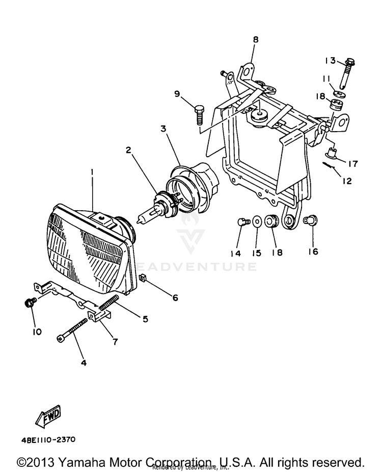 Headlight Schematic