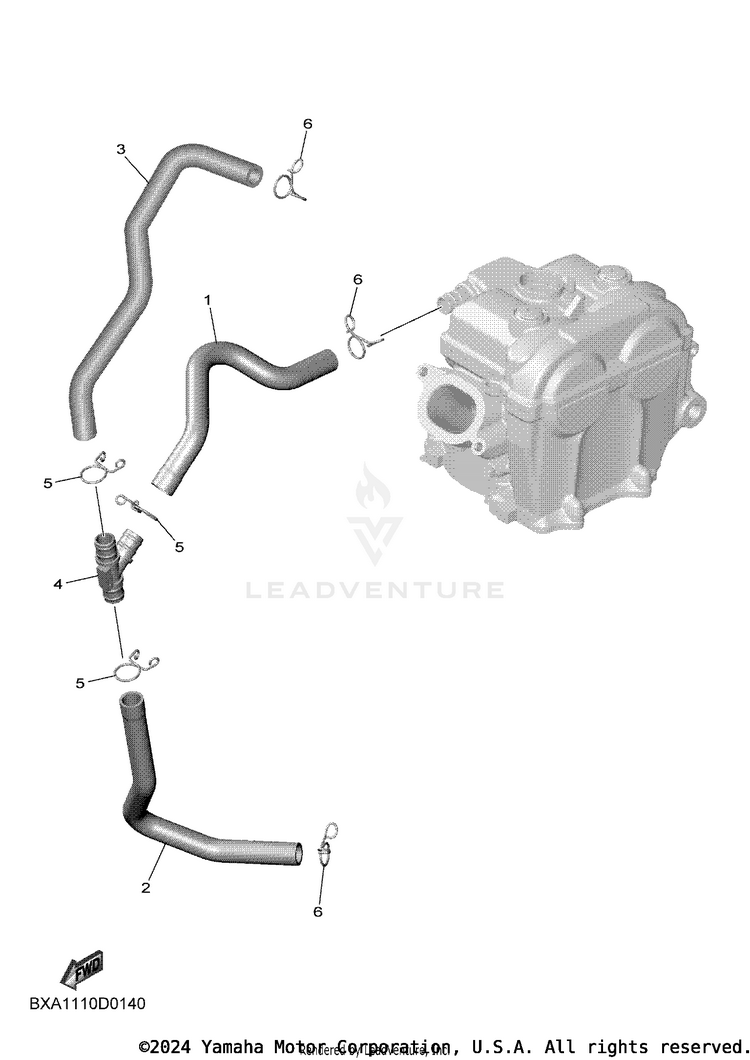 Air Induction System Schematic